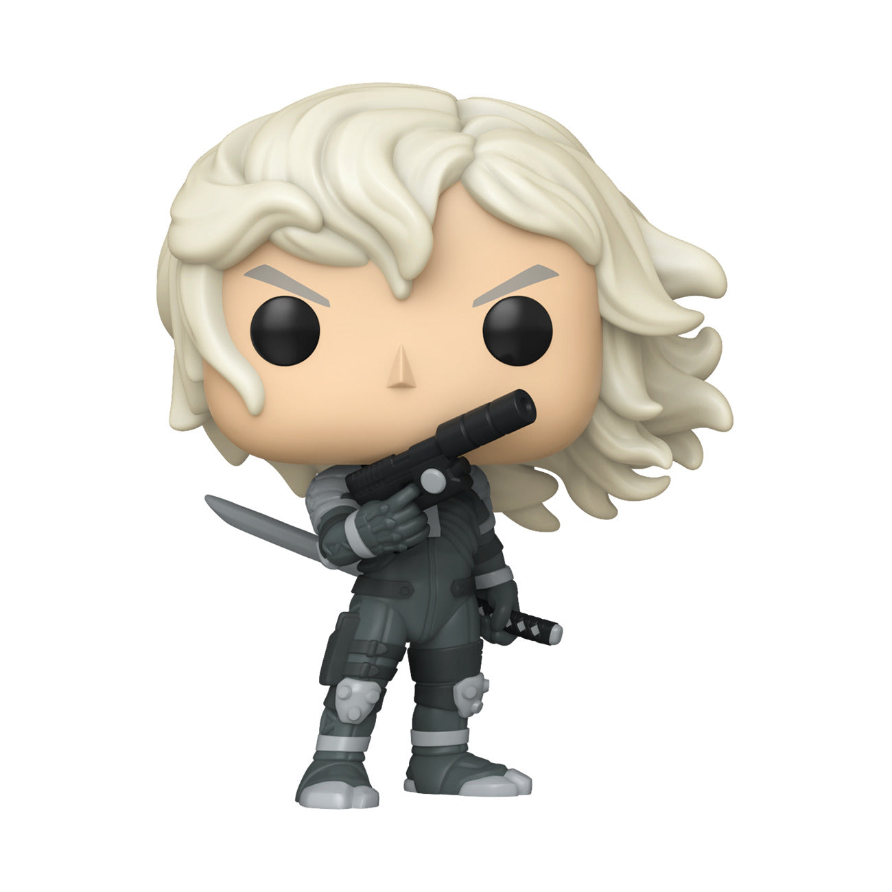 METAL GEAR SAGA - POP FUNKO VINYL FIGURE - RAIDEN (SKULL SUIT) 9CM FUNSIDE EXCL - Immagine 2