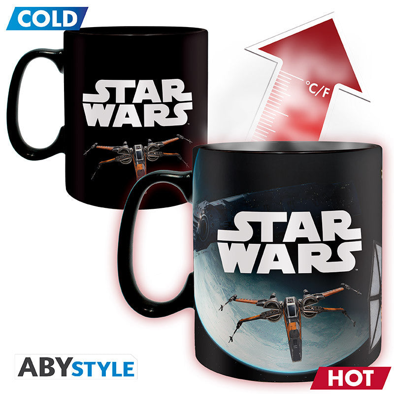 ABYMUGA548 - STAR WARS - MUG HEAT CHANGE 460ML - SPACE BATTLE - Immagine 2