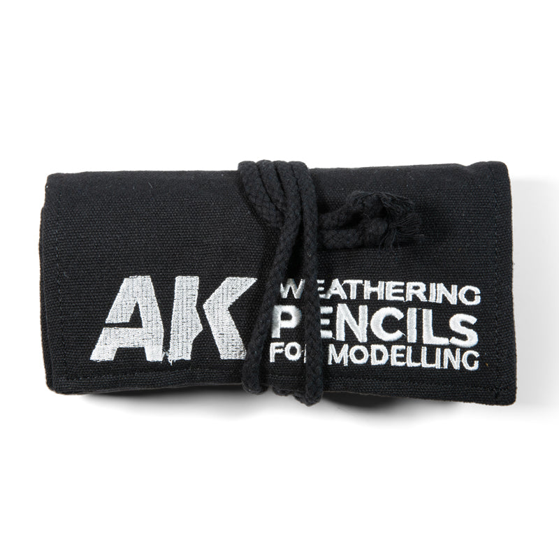 AK10048 - WEATHERING PENCILS - FULL RANGE CLOTH CASE - SET DA 37 MATITE + PORTAMATITE IN STOFFA - Immagine 2