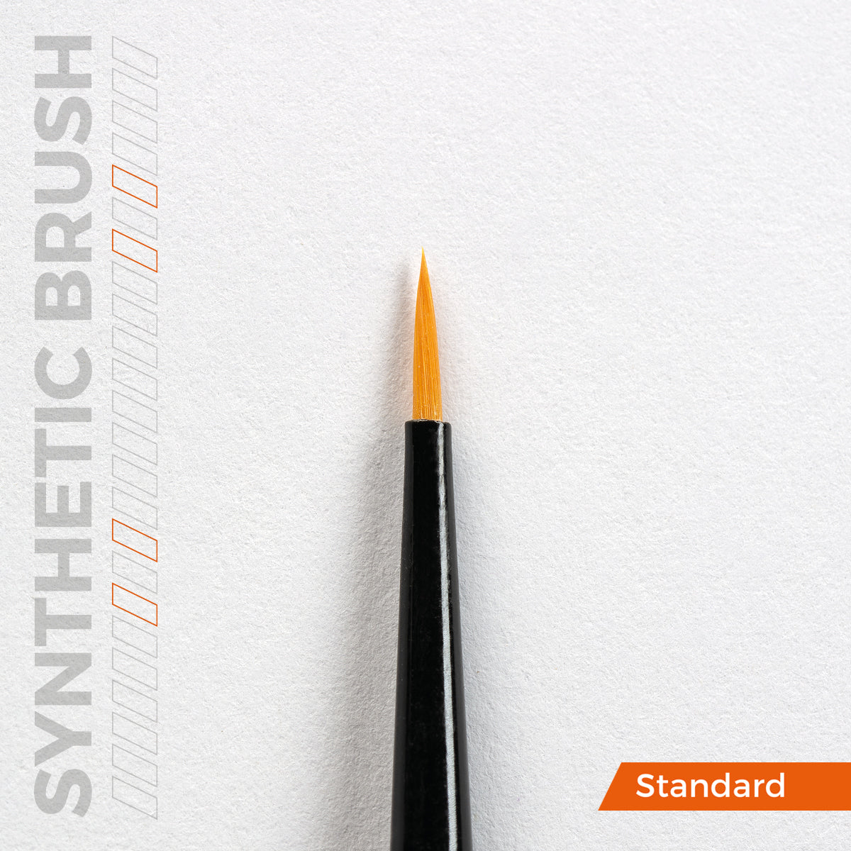 AKB105 - SYNTHETIC BRUSHES - PRECISION BRUSHES SET - SET 4 PENNELLI - Immagine 3