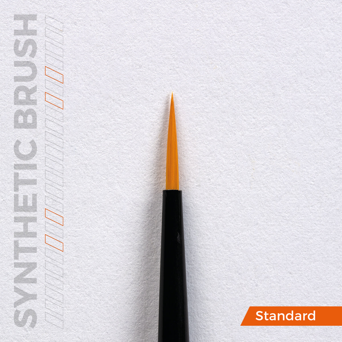 AKB105 - SYNTHETIC BRUSHES - PRECISION BRUSHES SET - SET 4 PENNELLI - Immagine 4
