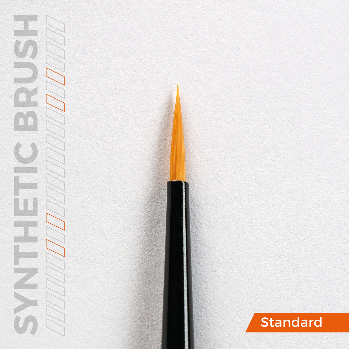 AKB105 - SYNTHETIC BRUSHES - PRECISION BRUSHES SET - SET 4 PENNELLI - Immagine 5