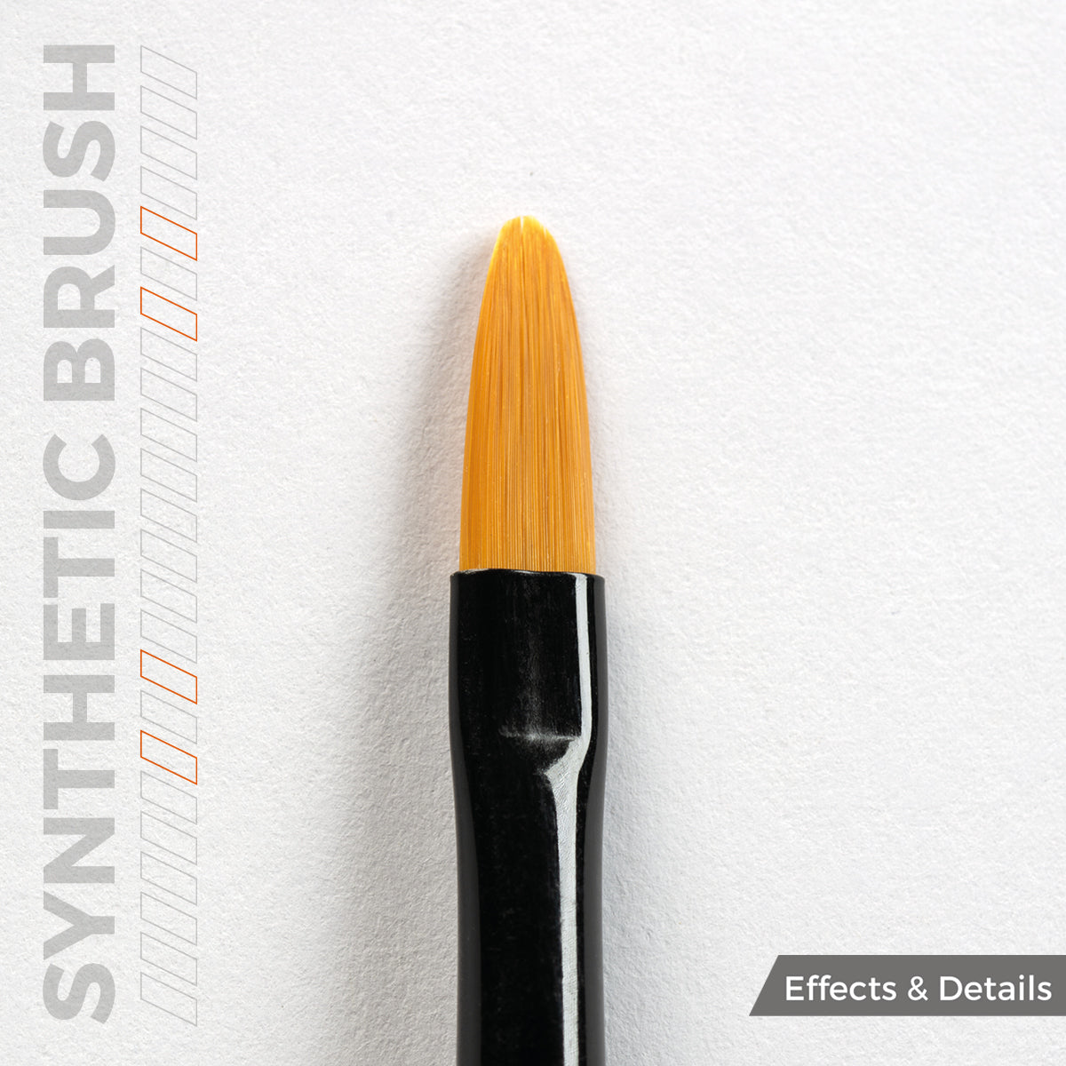 AKB101 - SYNTHETIC BRUSHES - SURVIVAL WEATHERING BRUSHES SET - SET 5 PENNELLI - Immagine 4
