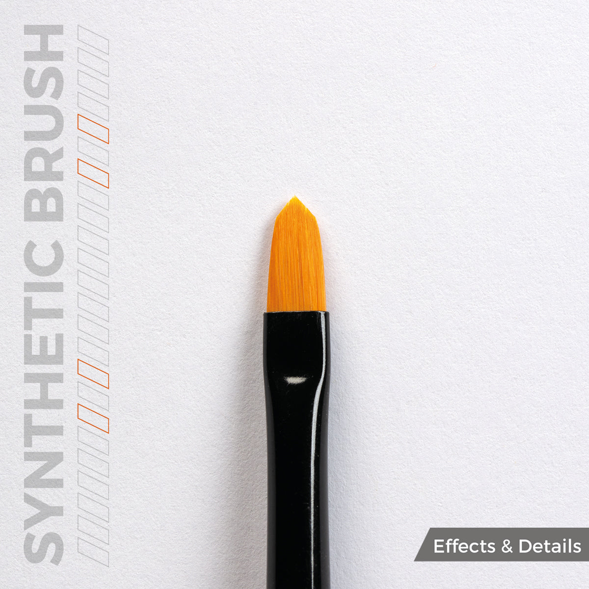 AKB101 - SYNTHETIC BRUSHES - SURVIVAL WEATHERING BRUSHES SET - SET 5 PENNELLI - Immagine 5
