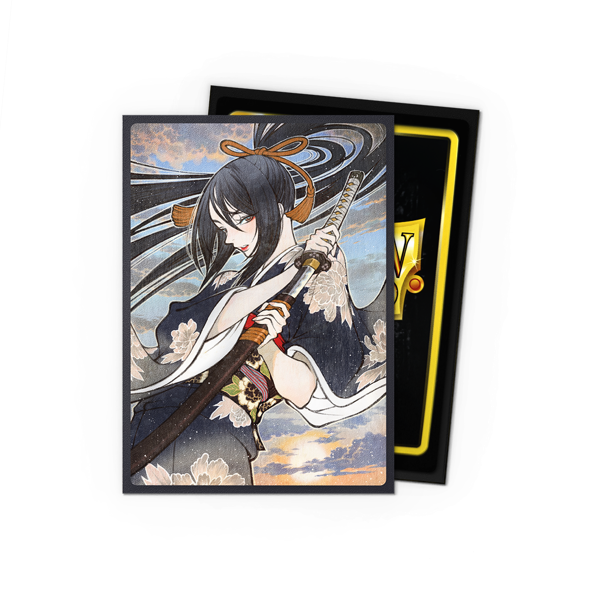 AT-16153 - 100 STANDARD SIZE MATTE DUAL ART SLEEVES - SAMURAI - Immagine 2
