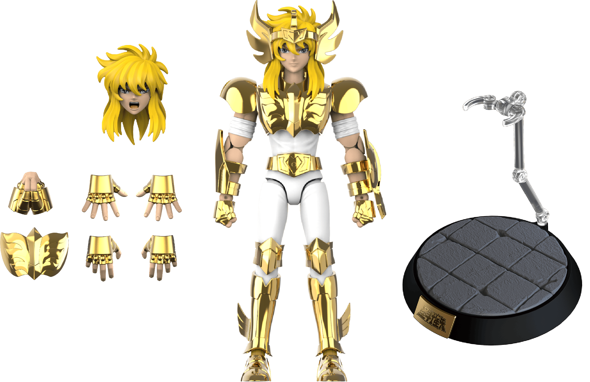 SAINT SEIYA - CHAMPION CLASS - CYGNUS HYOGE EX - MODEL KIT - Immagine 6