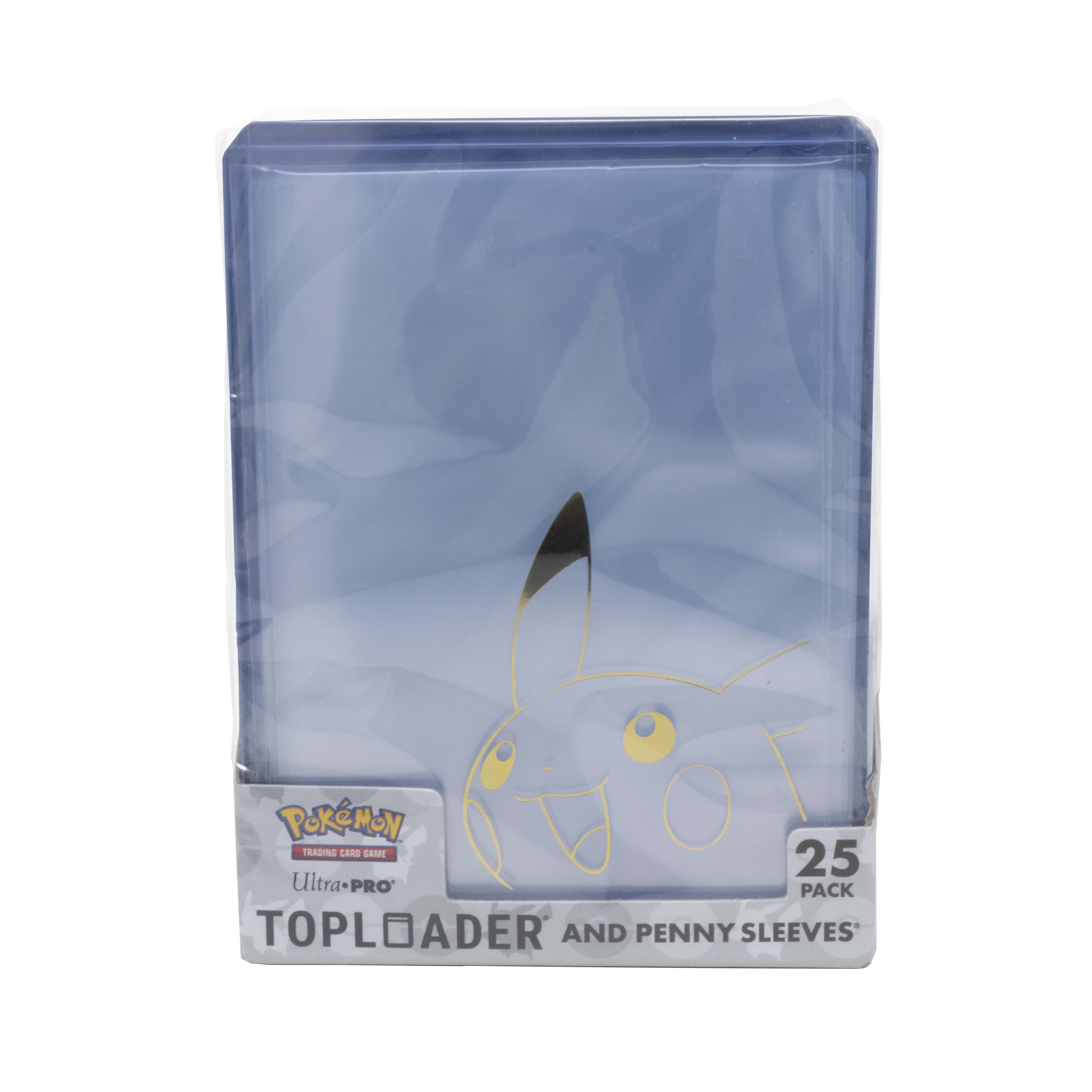 16663 - TOPLOADER AND PENNY SLEEVES COMBO PACK - POKEMON - PIKACHU - Immagine 3