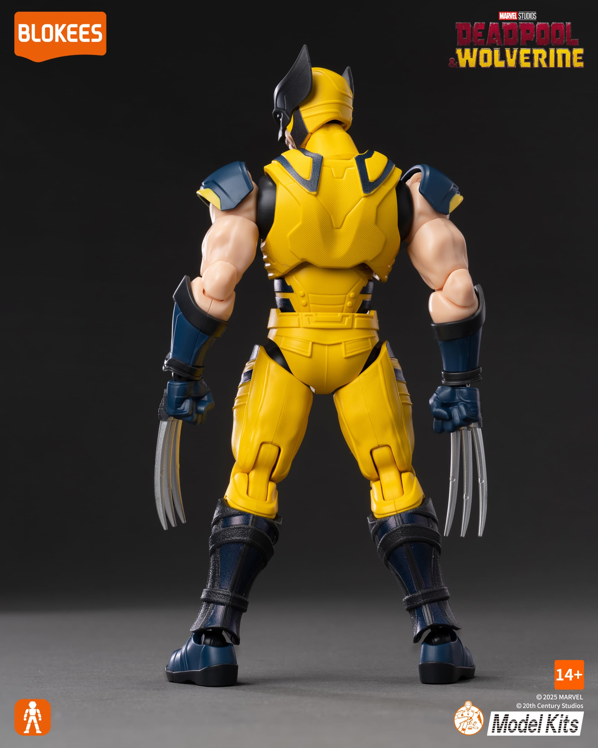 MARVEL HEROES - CHAMPION CLASS 05 WOLVERINE - MODEL KIT - Immagine 4
