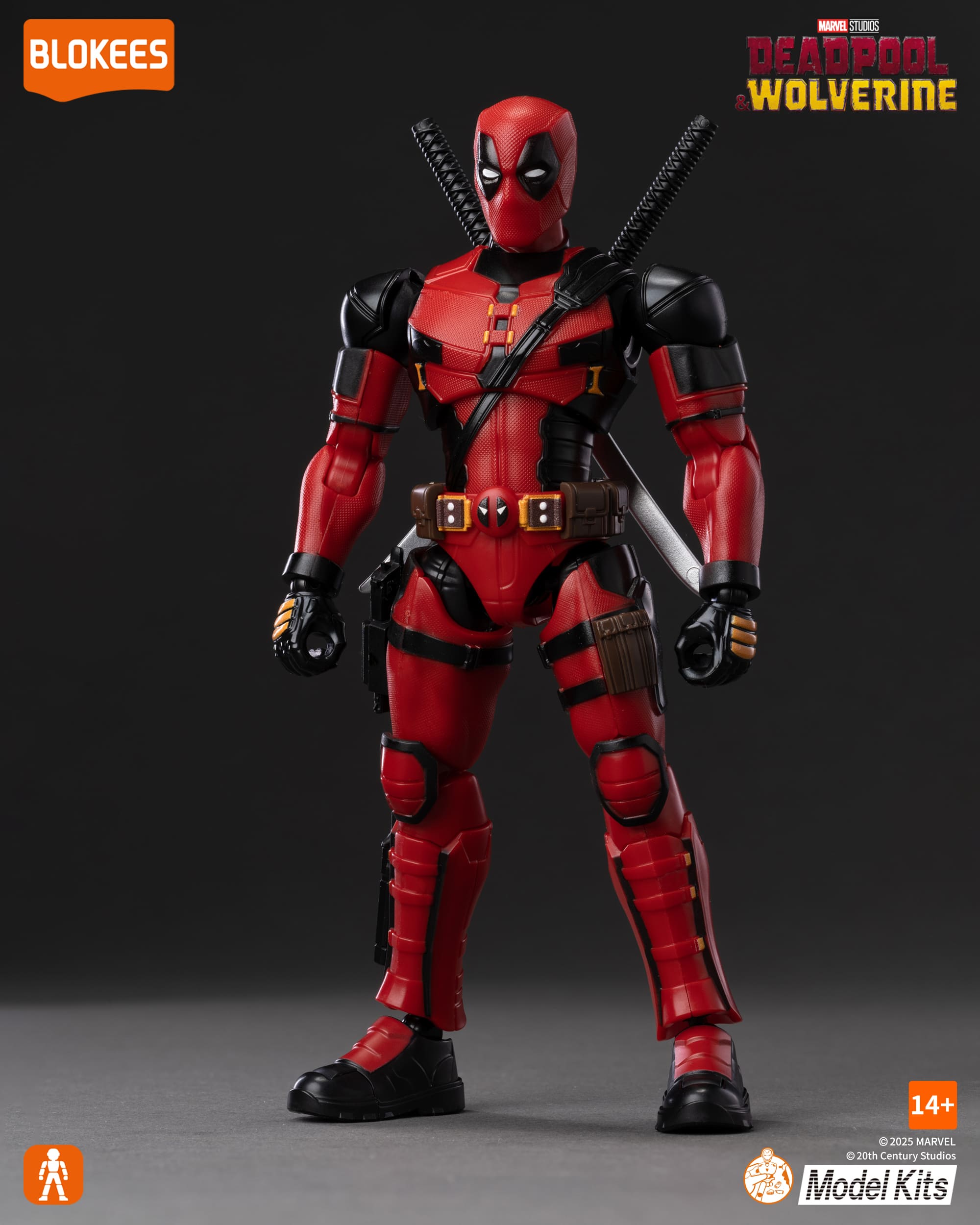 MARVEL HEROES - CHAMPION CLASS 04 DEADPOOL - MODEL KIT - Immagine 3