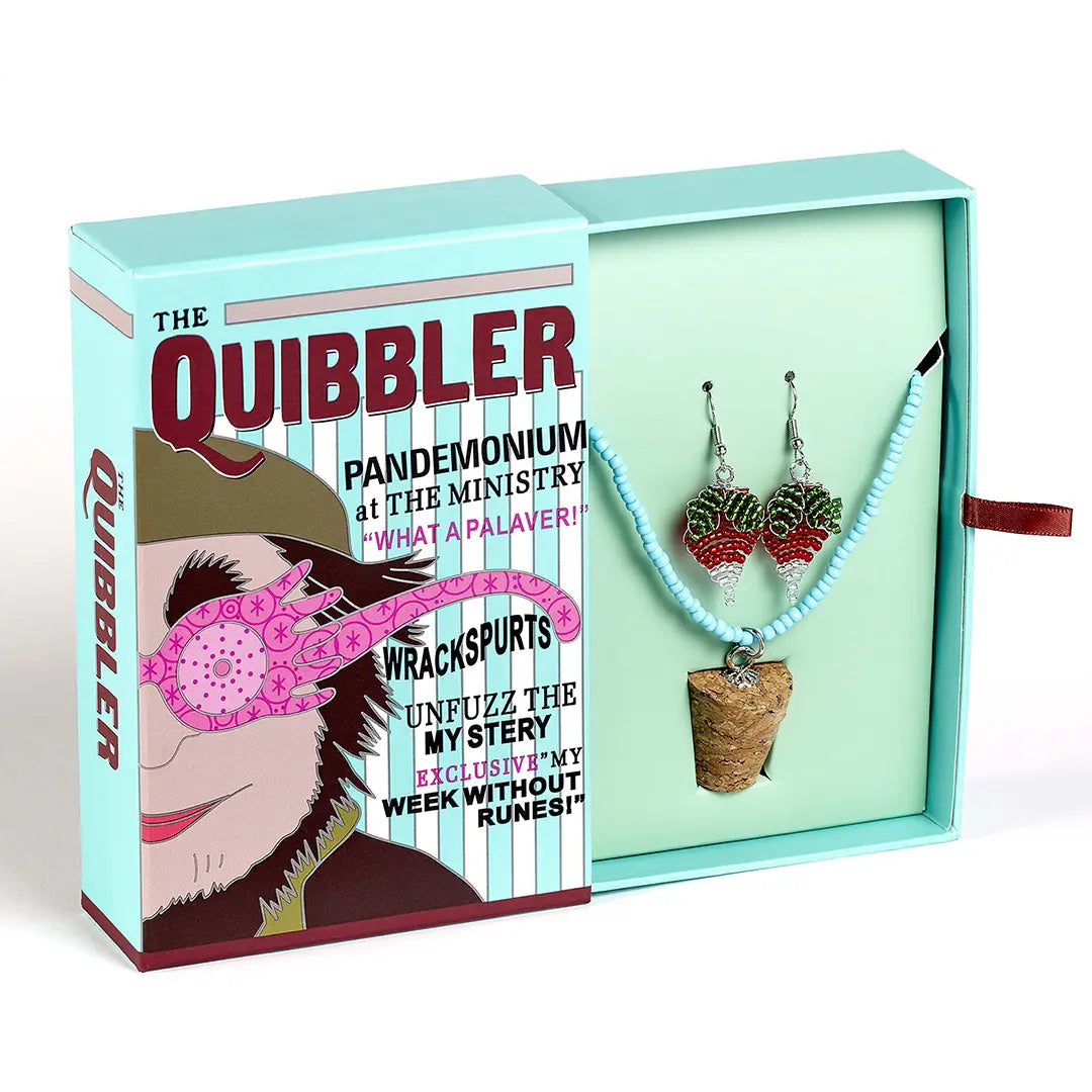 EGSWN0632 - HARRY POTTER - COLLANA E ORECCHINI - LUNA LOVEGOOD - Immagine 2