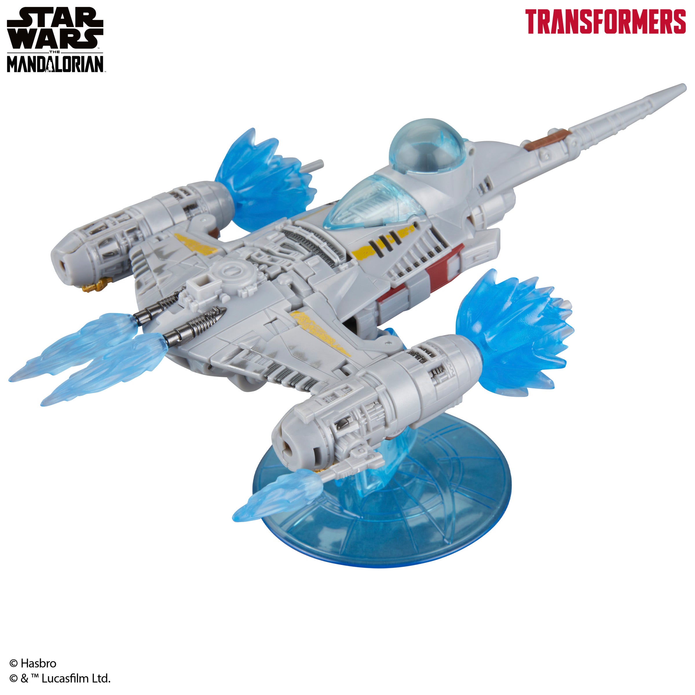 TRANSFORMERS x STAR WARS: THE MANDALORIAN - CACCIA STELLARE N1 - ACTION FIGURE 19CM - Immagine 3
