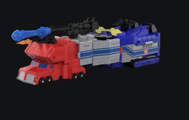 TRANSFORMERS - GENERATION - AGE OF THE PRIMES - TITAN CLASS - STAR OPTIMUS PRIME DEI TREDICI - ACTION FIGURE 38CM - Immagine 2