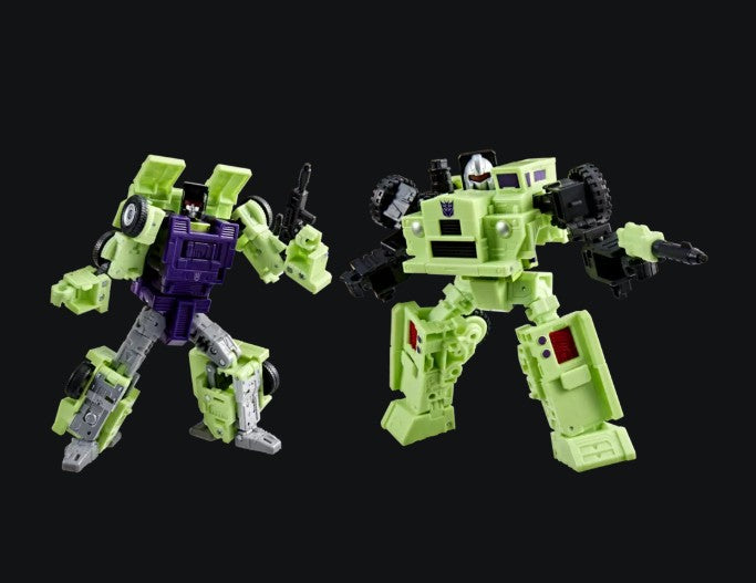 TRANSFORMERS - GENERATION - STUDIO SERIES - CONSTRUCTION LONG HAUL & CONSTRUCTION HOOK - ACTION FIGURE 16.5CM - Immagine 3