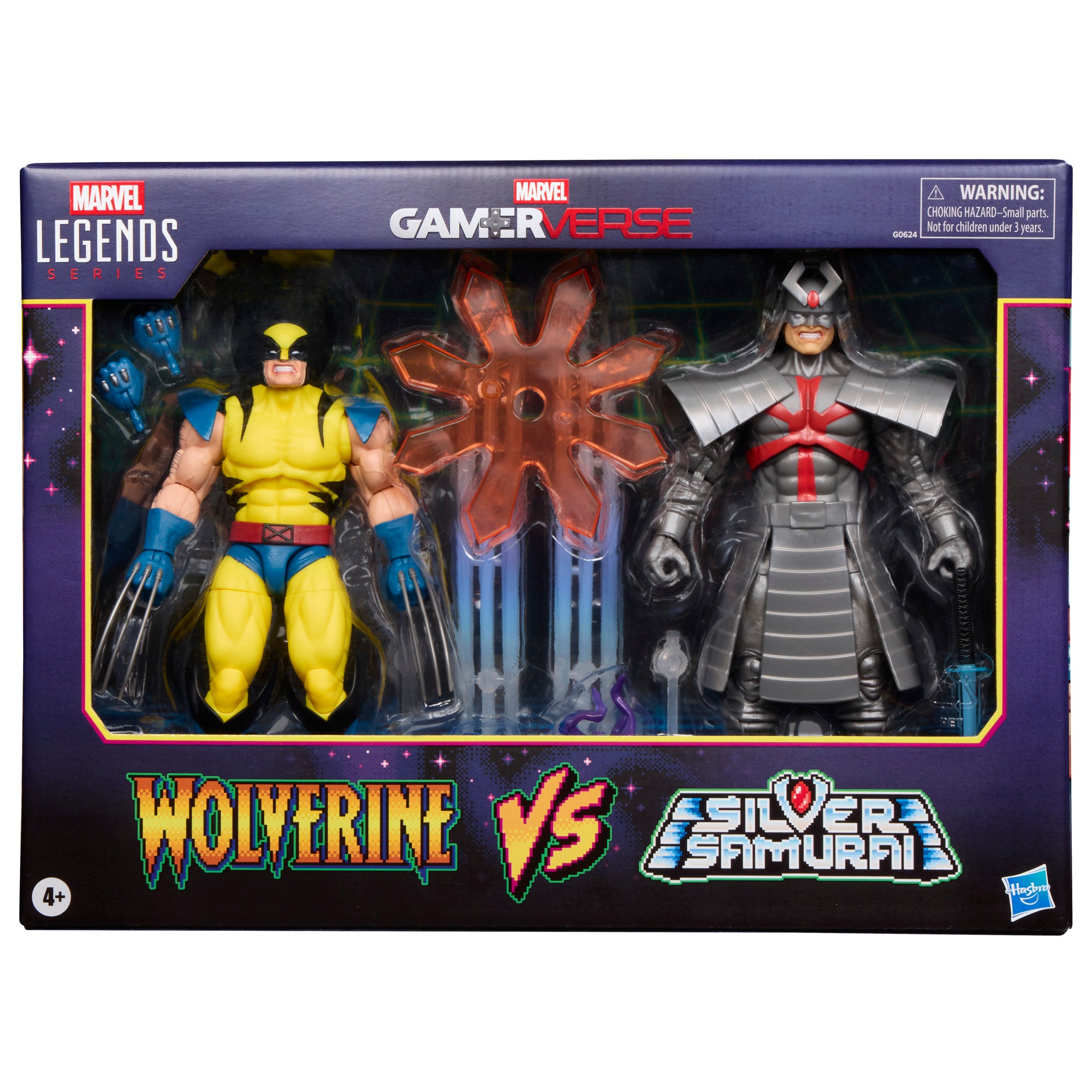 MARVEL CLASSIC - LEGENDS - GAMEVERSE - WOLVERINE VS. SILVER SAMURAI - ACTION FIGURE 15CM - Immagine 4