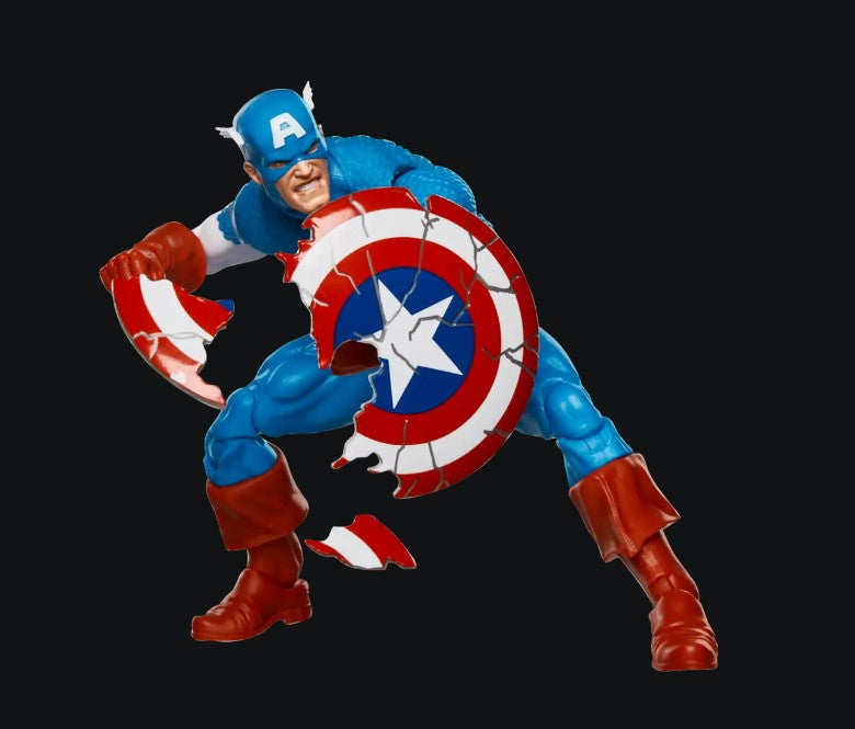 MARVEL - LEGENDS - SECRET WARS - CAPTAIN AMERICA - ACTION FIGURE 15CM - Immagine 3