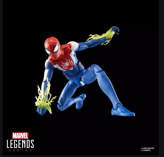 MARVEL LEGENDS - GAME-VERSE - SPIDER-MAN 2 - MILES MORALES CON TUTA MIGLIORATA - ACTION FIGURE 15CM - Immagine 2
