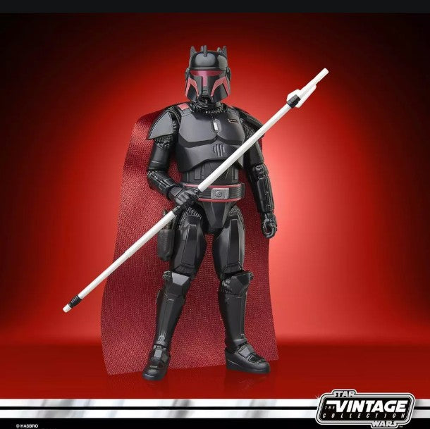 STAR WARS - VINTAGE COLLECTION - THE MANDALORIAN - MOFF GIDEON (ARMATURA DARK TROOPER) - ACTION FIGURE 9.5CM - Immagine 2