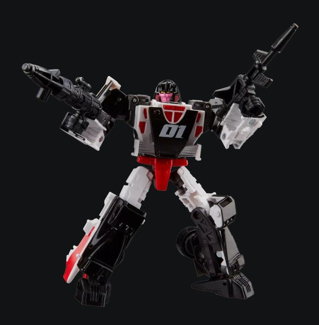 TRANSFORMERS - GENERATION - AGE OF THE PRIMES - DELUXE CLASS - DECEPTICON CRASHER - ACTION FIGURE 14CM - Immagine 3