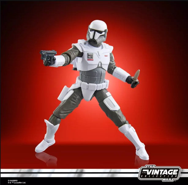 STAR WARS - THE MANDALORIAN - VINTAGE COLLECTION - COMMANDO CORAZZATO IMPERIALE - ACTION FIGURE 9.5CM - Immagine 2