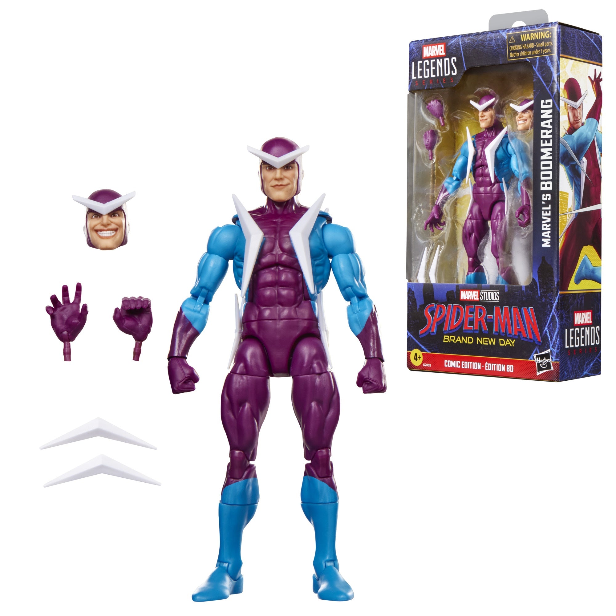 SPIDER-MAN LEGENDS SERIES - BOOMERANG - ACTION FIGURE 15CM - Immagine 2