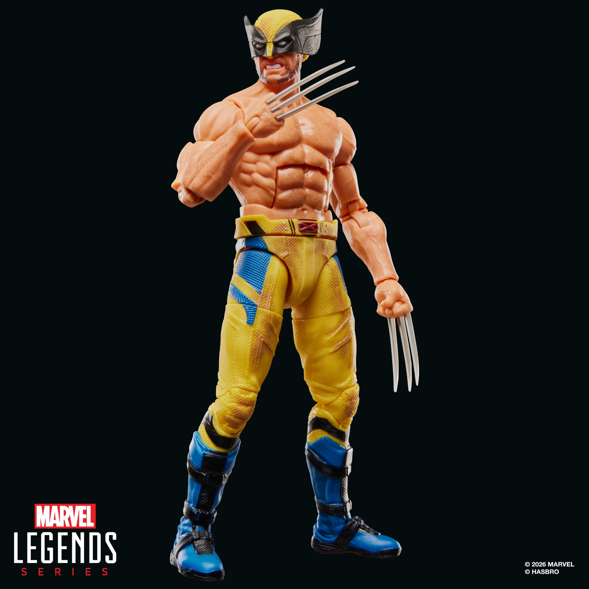 MARVEL CLASSIC - LEGENDS SERIES - DEADPOOL & WOLVERINE - WOLVERINE - ACTION FIGURE 15CM - Immagine 3