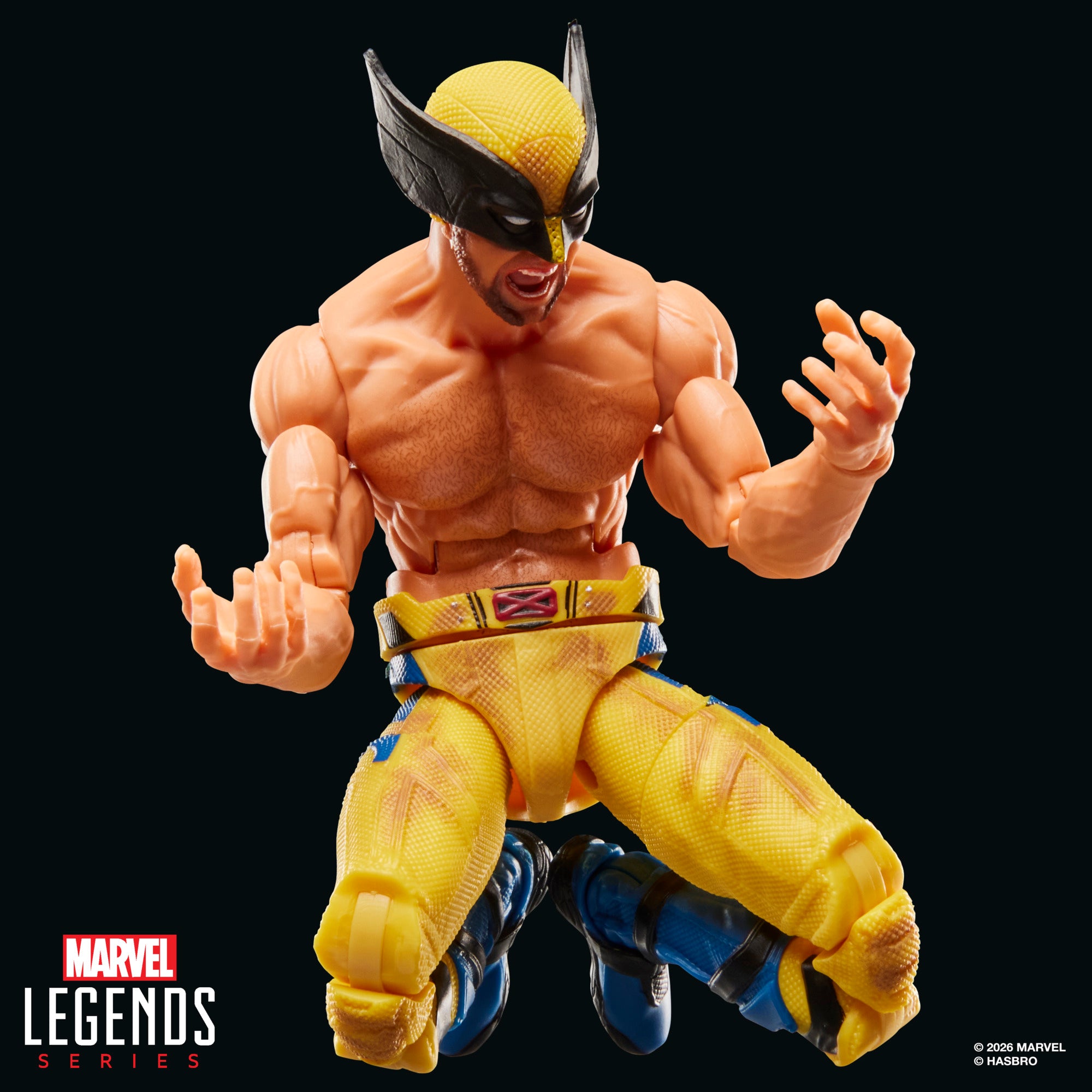 MARVEL CLASSIC - LEGENDS SERIES - DEADPOOL & WOLVERINE - WOLVERINE - ACTION FIGURE 15CM - Immagine 2