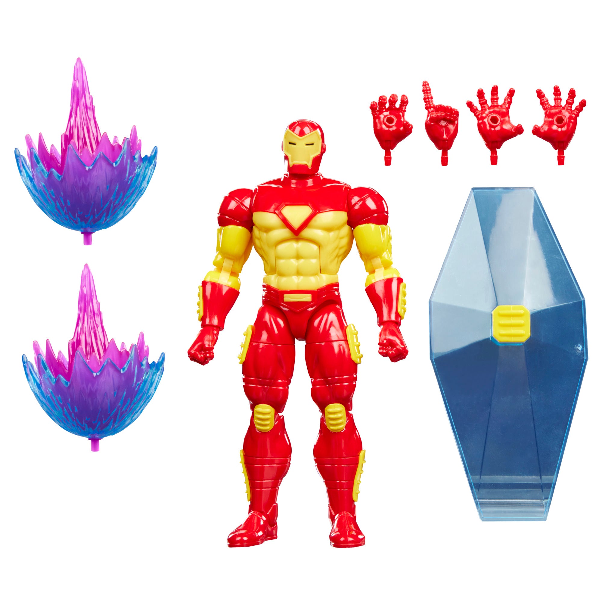 MARVEL LEGENDS SERIES - MARVEL GAMES: IRON MAN VS SPIRAL - ACTION FIGURE 15CM - Immagine 4