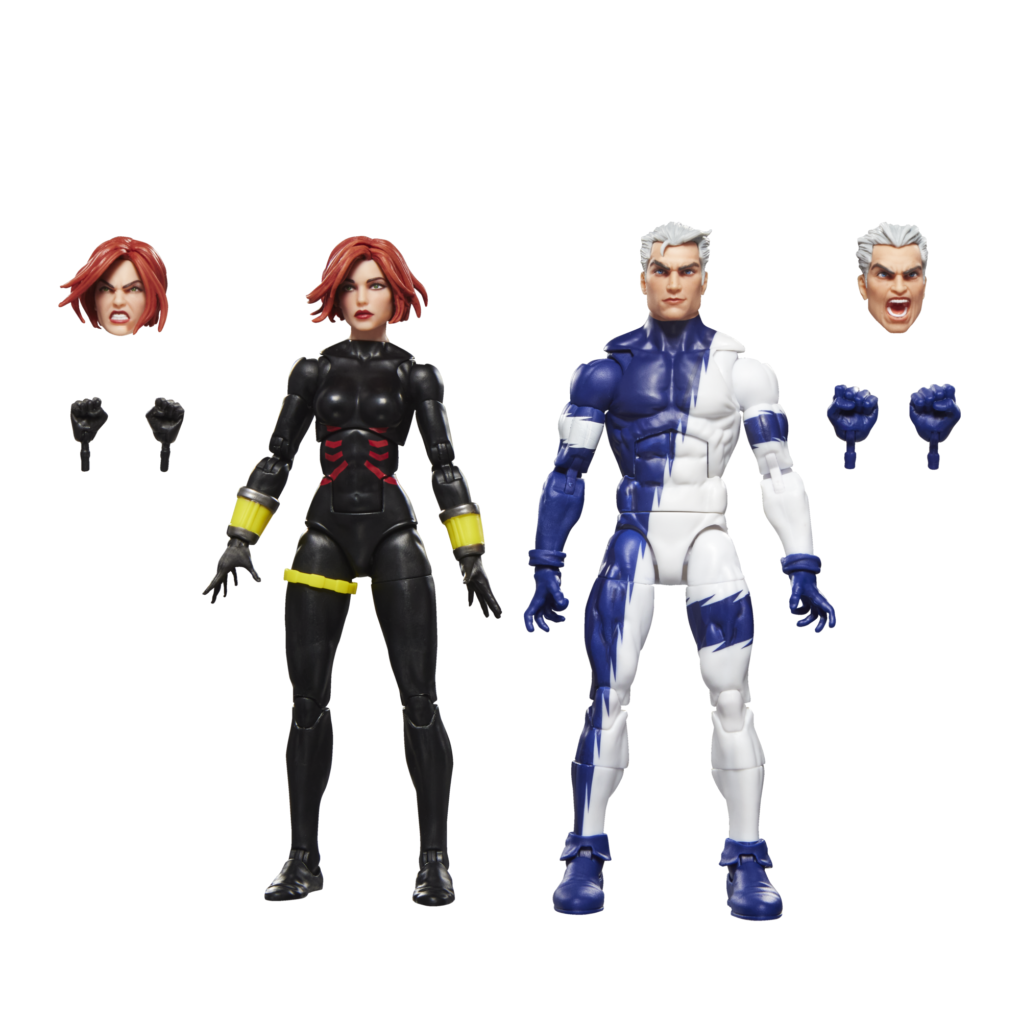 AVENGERS LEGENDS - BLACK WIDOW E QUICKSILVER - ACTION FIGURE 15CM - Immagine 2