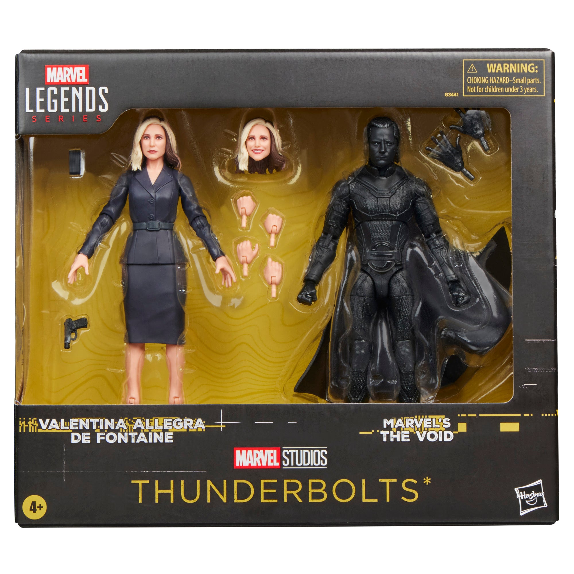 AVENGERS - MARVEL LEGENDS SERIES - VALENTINA ALLEGRA DE FONTAINE E THE VOID - 2 PACK - ACTION FIGURES 15CM - Immagine 5