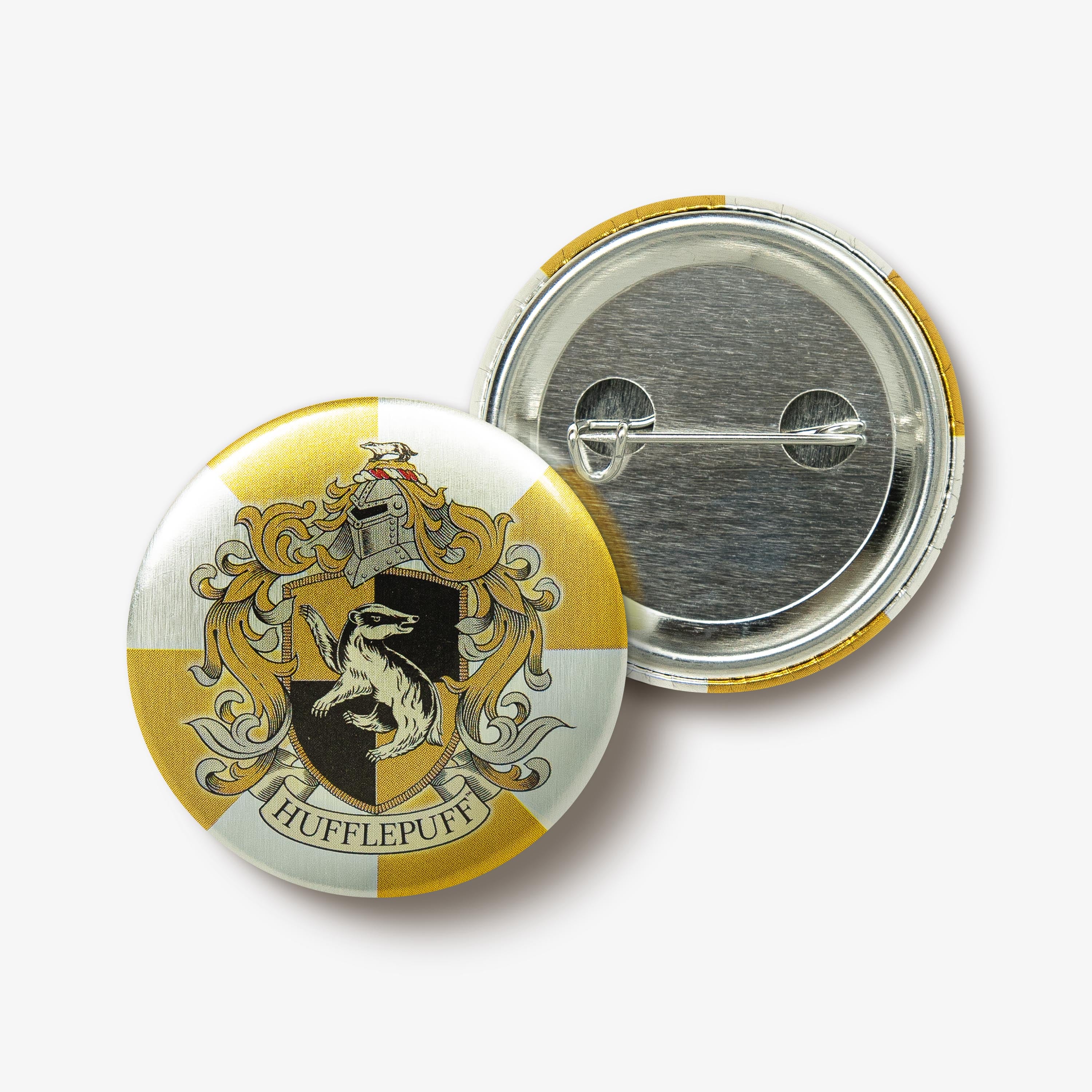 HPBB04 - HOGWARTS: HUFFLEPUFF HOUSE CREST - BADGE - Immagine 2
