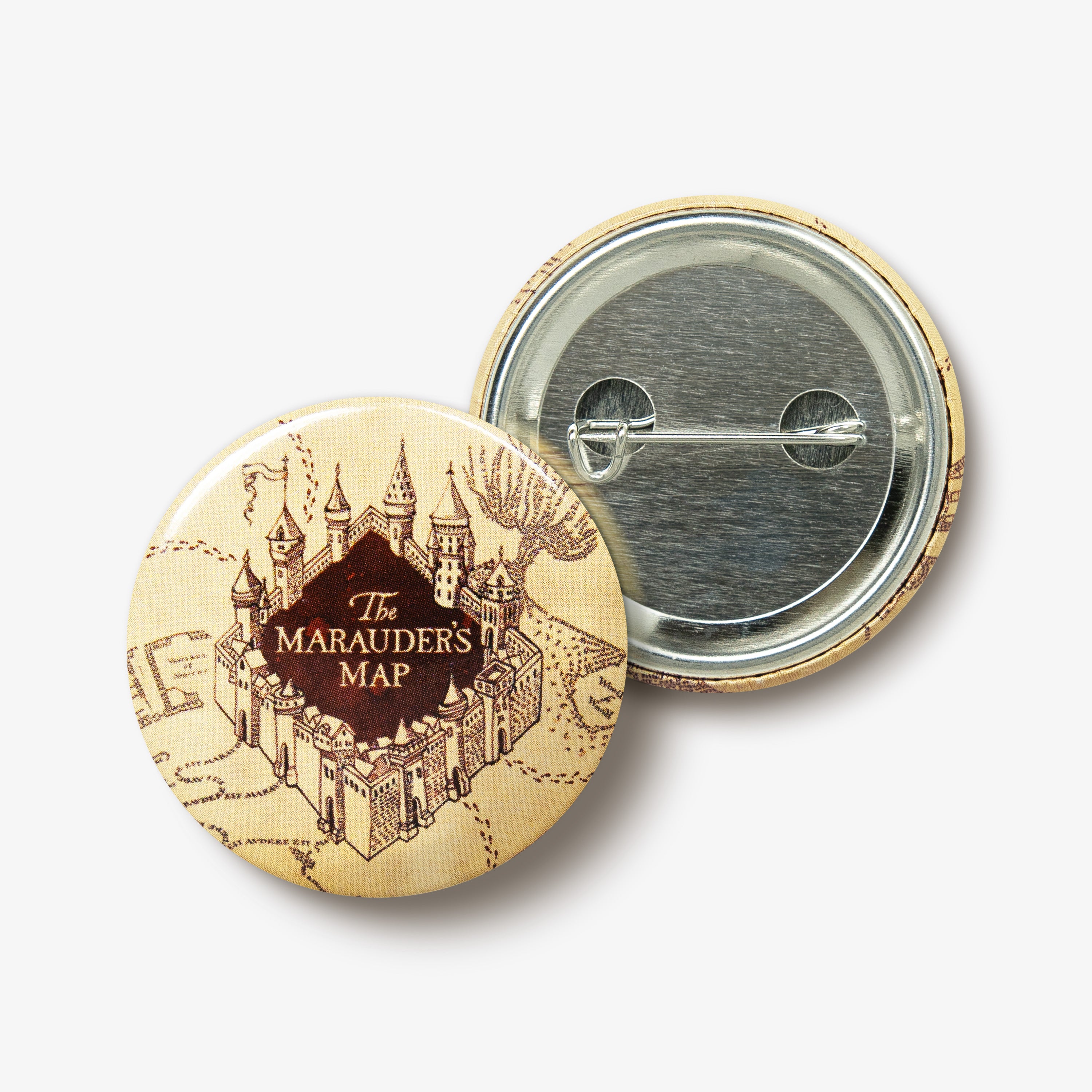 HPBB11 - THE MARAUDER'S MAP COVER DESIGN - BADGE - Immagine 2