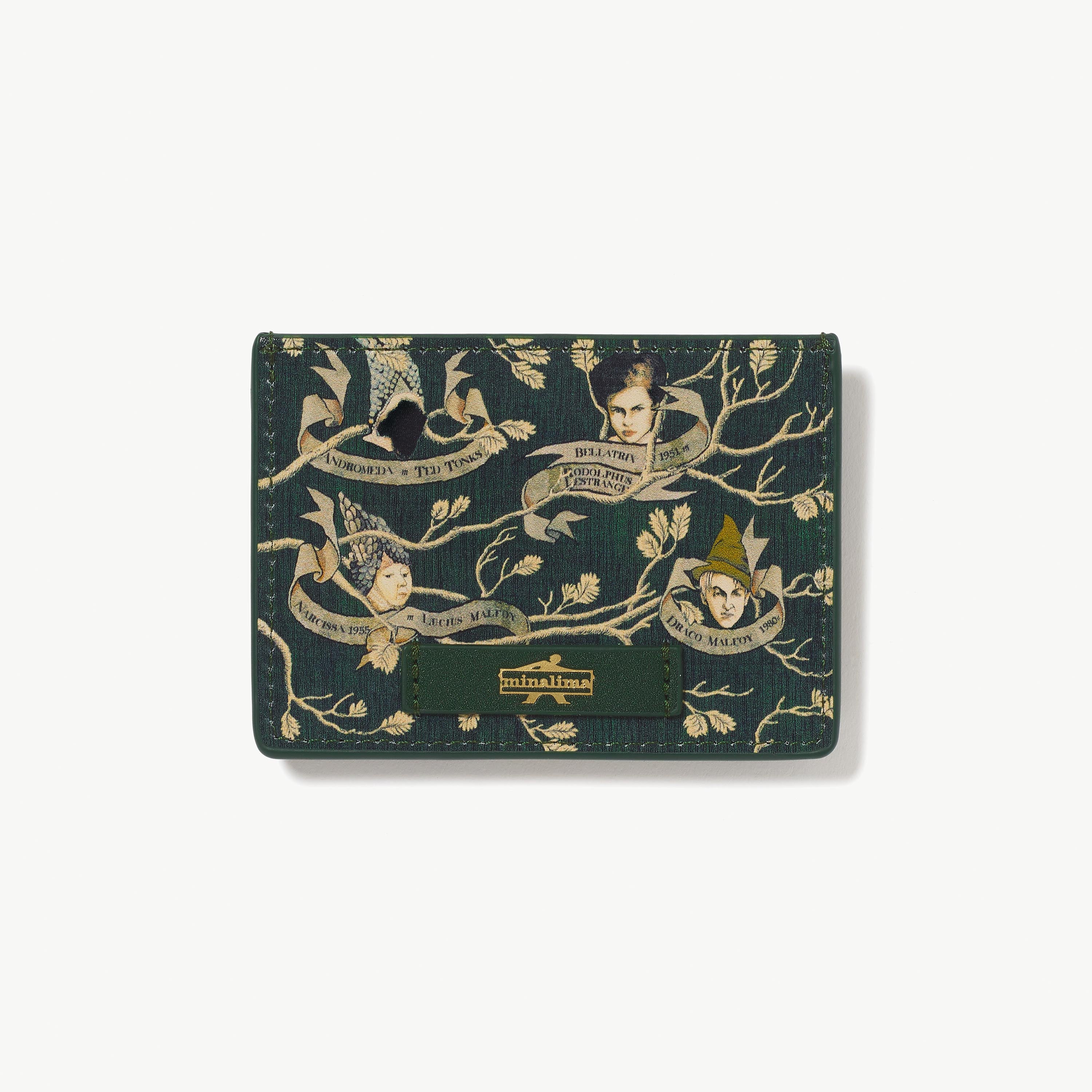 HPCH01 - HARRY POTTER - BLACK FAMILY RECYCLED LEATHER CARD HOLDER - Immagine 2