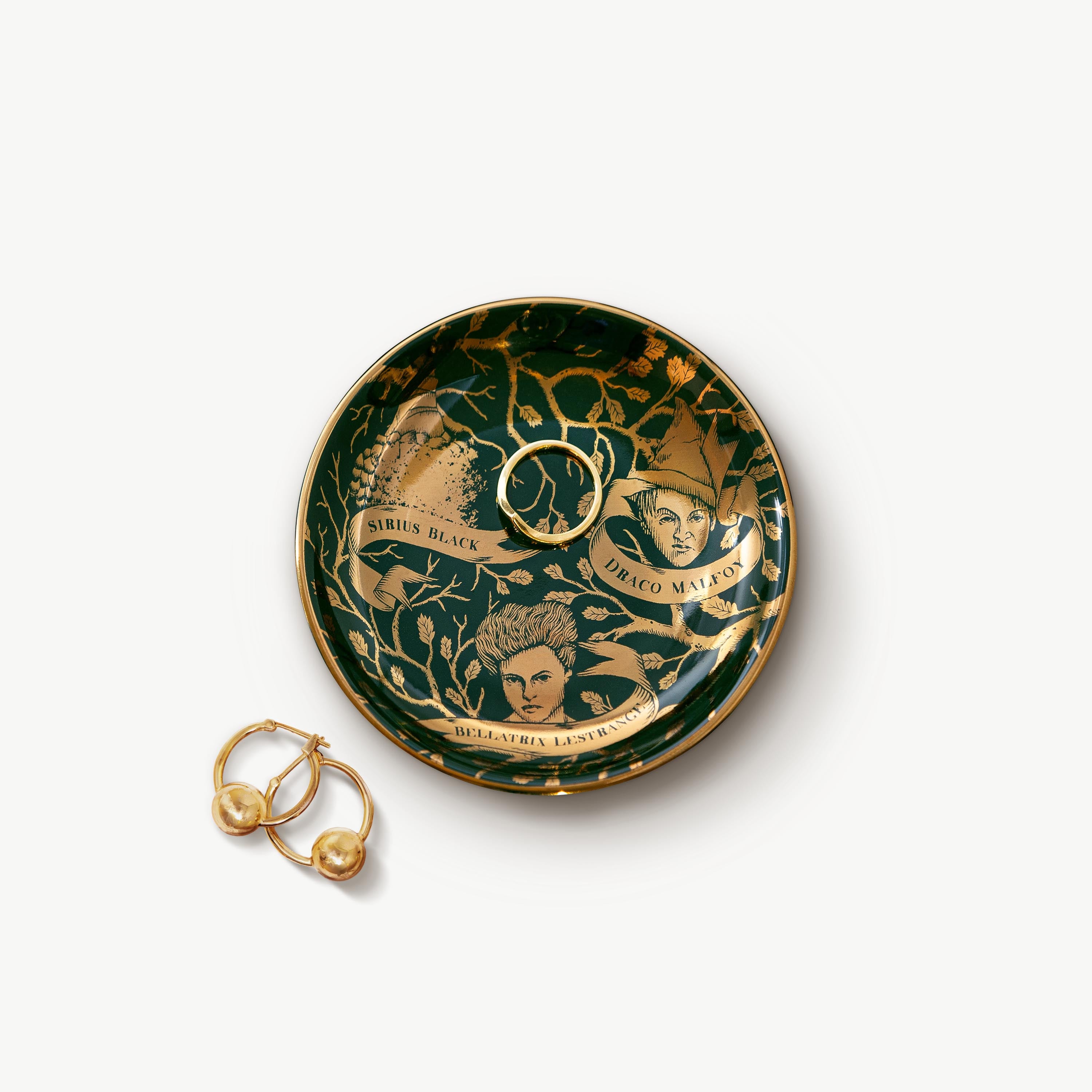 HPDISH01 - BLACK FAMILY TAPESTRY: "TOUJOURS PUR" TRINKET DISH - Immagine 2