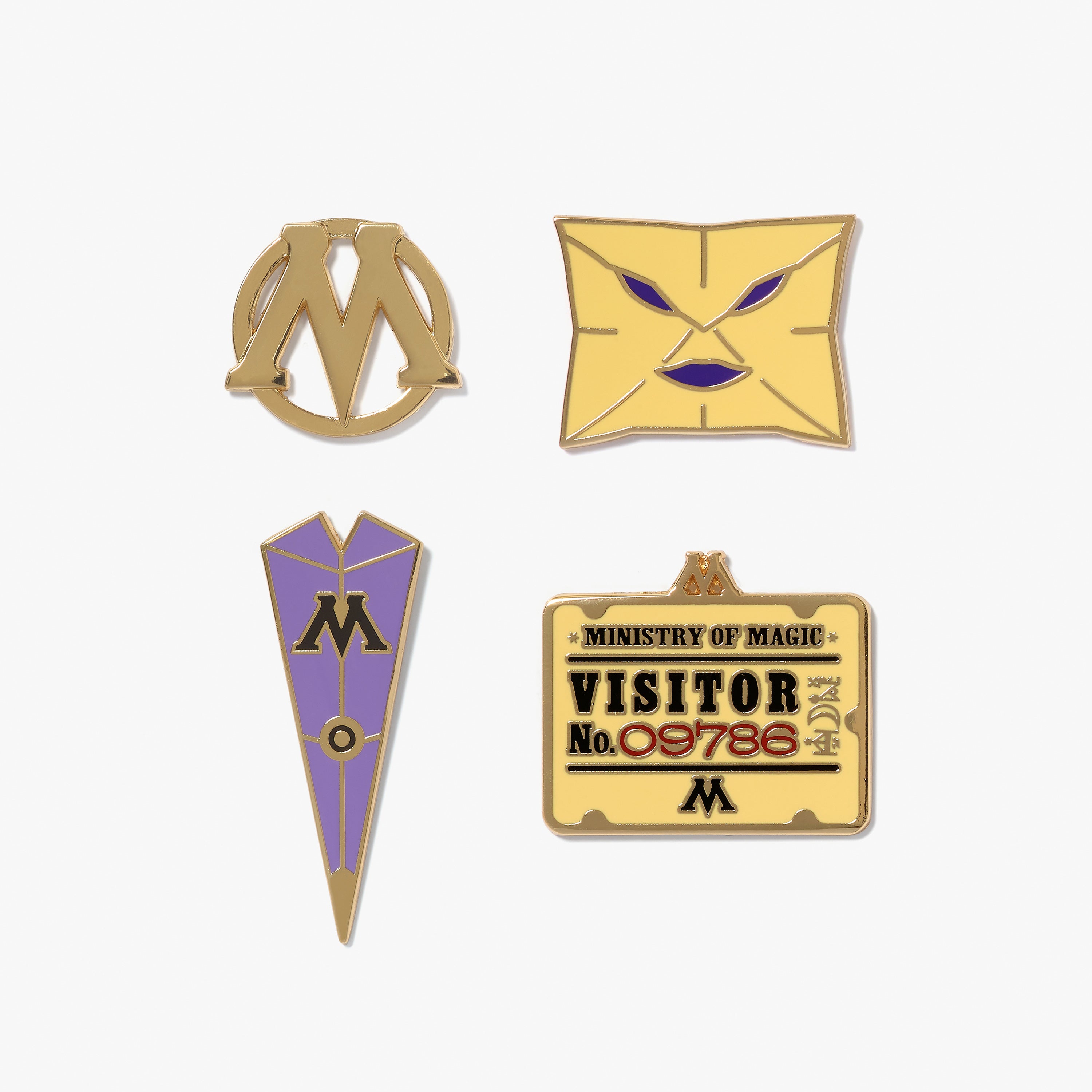 HPMULTIPIN01 - HARRY POTTER - WELCOME TO THE MINISTRY PIN BADGE SET - Immagine 2