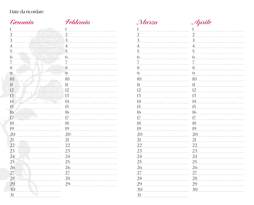 AGENDA LADY OSCAR - Immagine 2