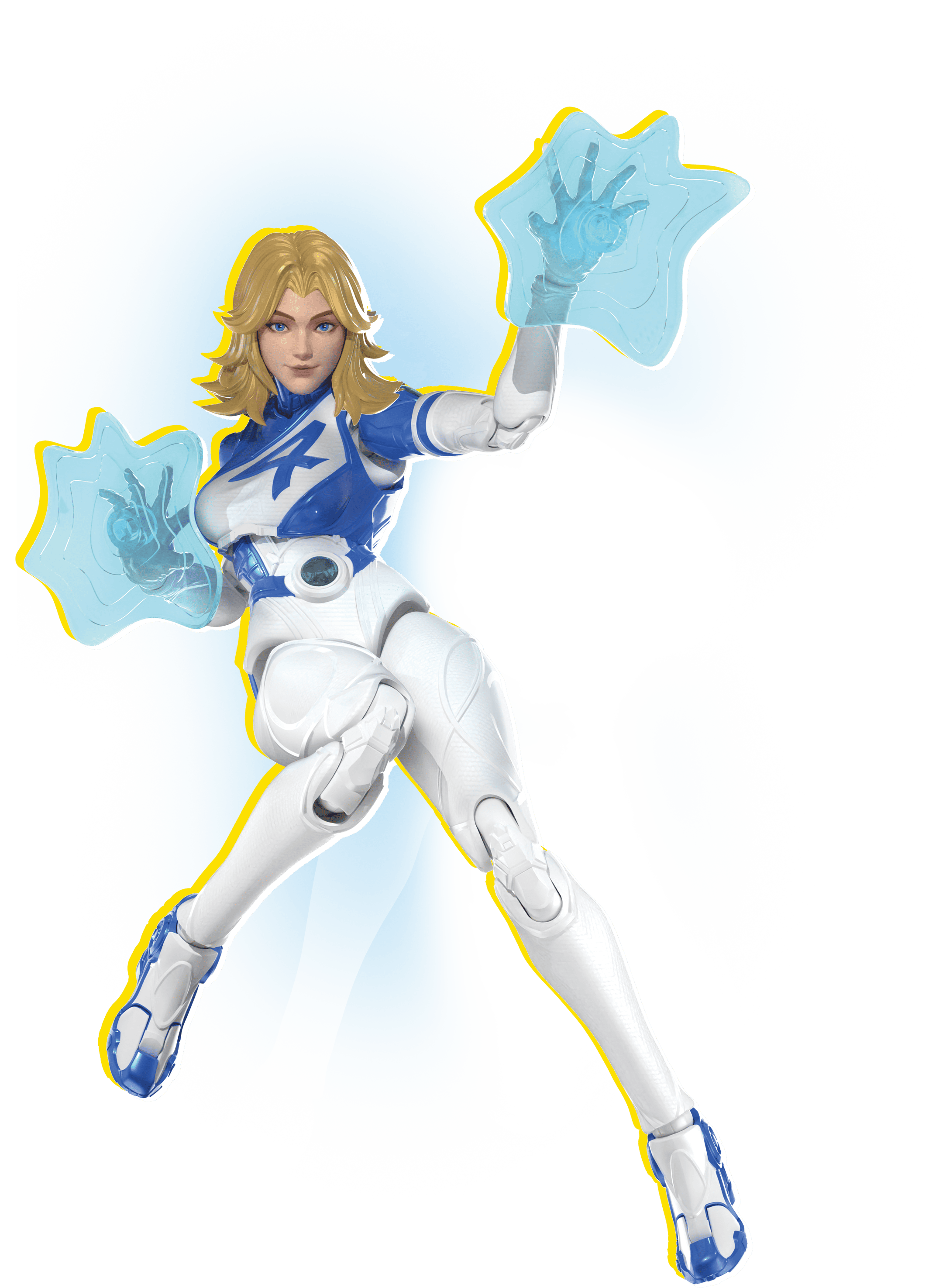 MARVEL RIVALS - CHAMPION CLASS 11 INVISIBLE WOMAN - MODEL KIT - Immagine 3
