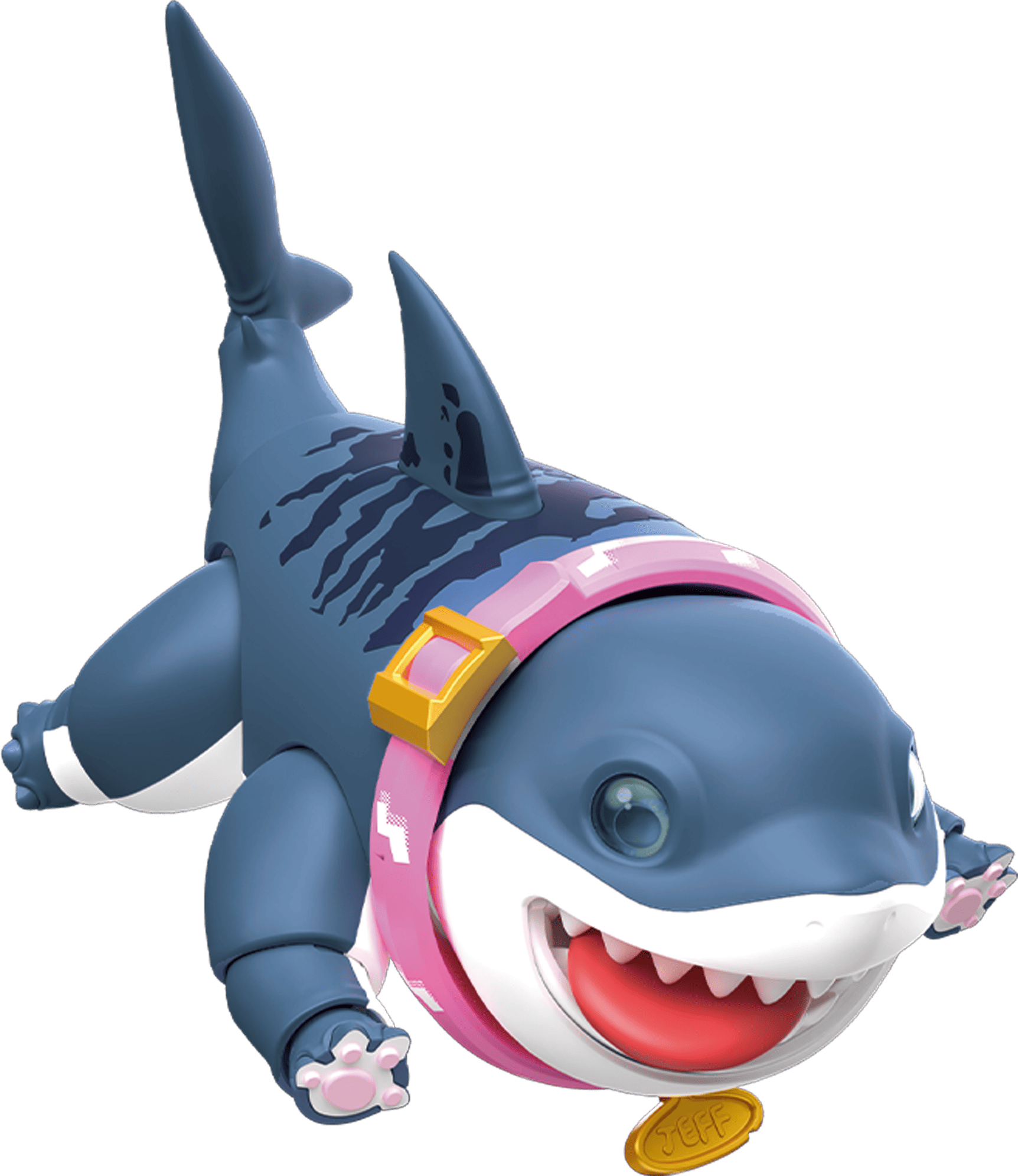 MARVEL RIVALS - CHAMPION CLASS 12 JEFF THE LAND SHARK - MODEL KIT - Immagine 6