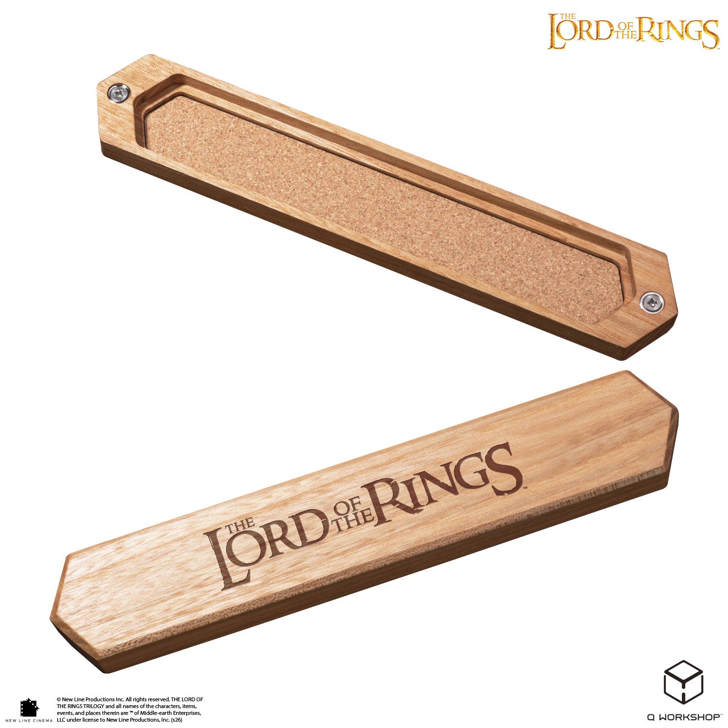 THE LORD OF THE RINGS - LARCH WOODEN DICE BOX - Immagine 2