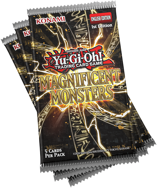 BOX YU-GI-OH! - MAGNIFICENT MONSTERS (3 BUSTE) - ENG - Immagine 2
