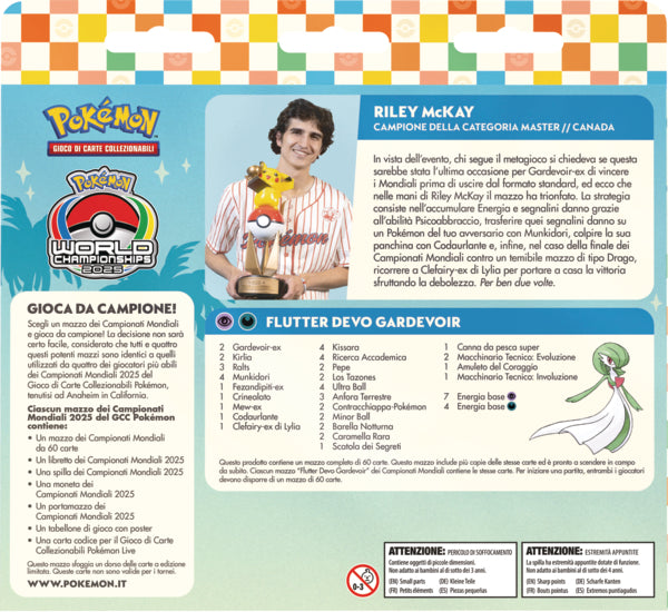PK10362-I - POKEMON - MAZZI SPECIALI WORLD CHAMPIONSHIP 2025 - Immagine 8