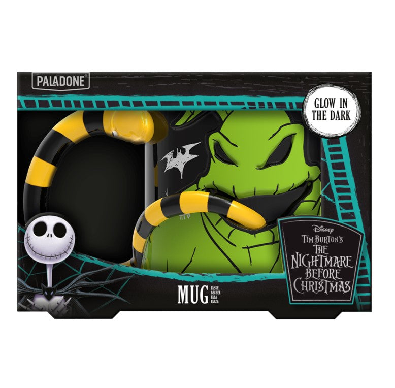 PP14627NBC - NIGHTMARE BEFORE CHRISTMAS - OOGIE BOOGIE SHAPED GITD MUG - Immagine 2