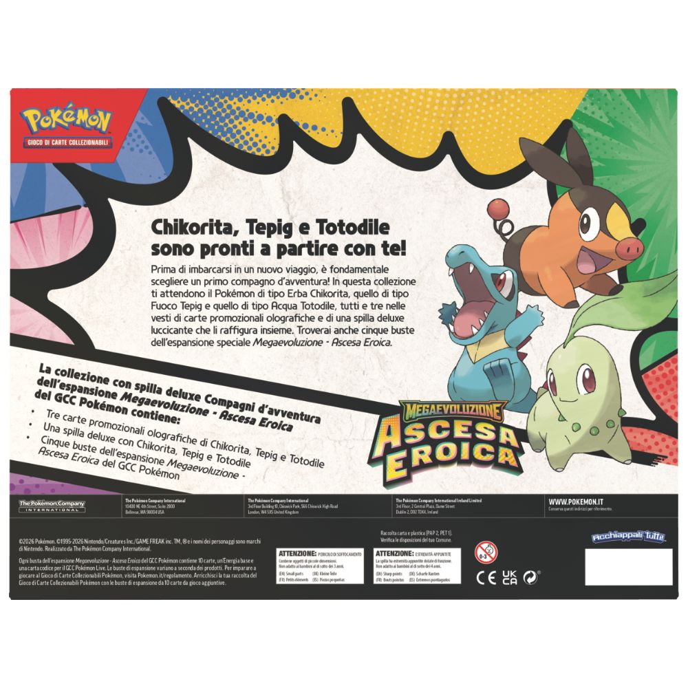 PK10301-I - POKEMON M2.5 COLLEZIONE CON SPILLA DELUXE COMPAGNI D'AVVENTURA (IT) - Immagine 3