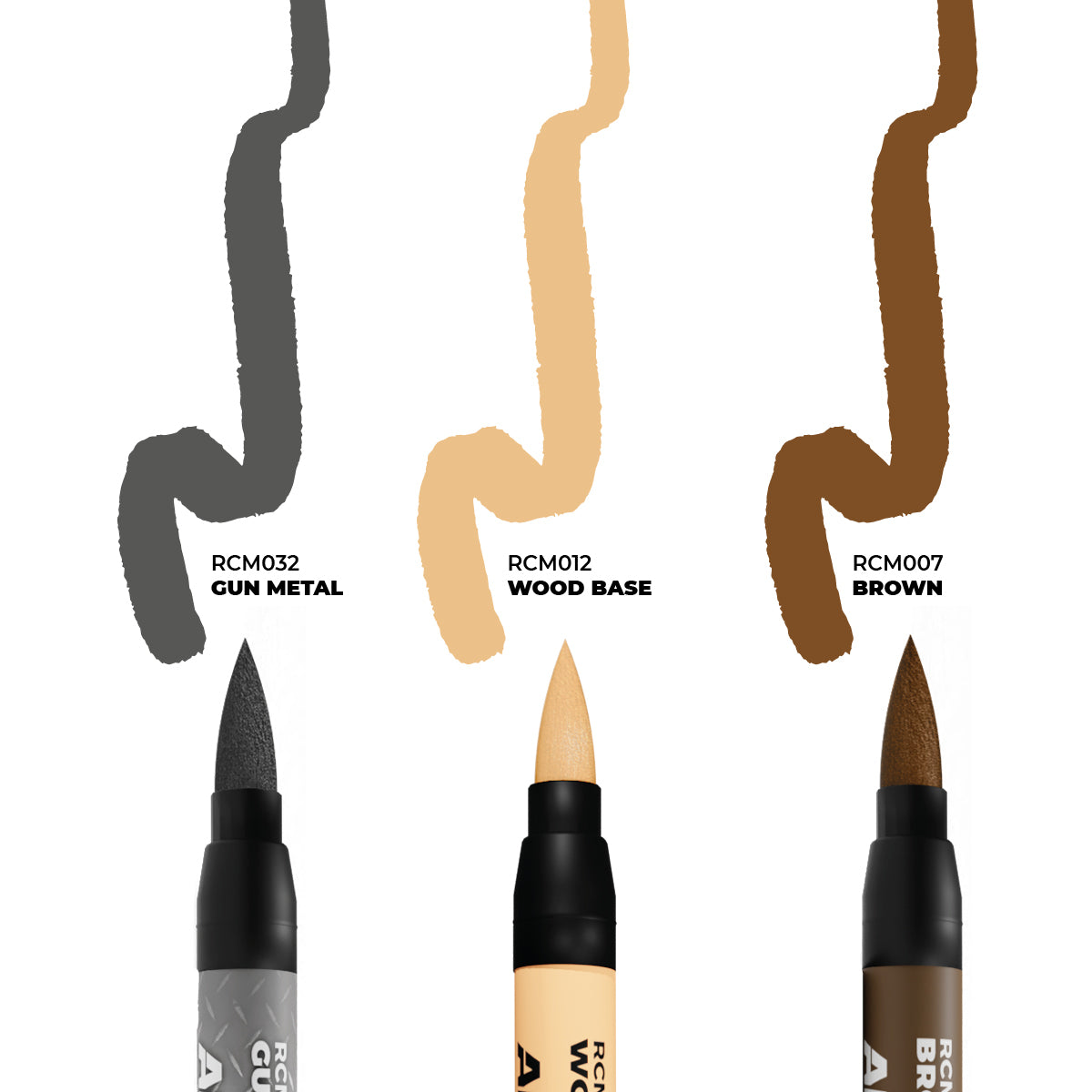 RCM101 - REAL COLORS MARKERS - TOOLS - SET DA 3 COLORI - Immagine 2