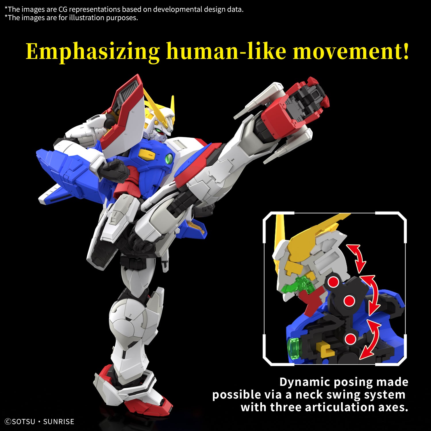 MK68705 - REAL GRADE - SHINING GUNDAM (3L) - MODEL KIT 1/144 - Immagine 6