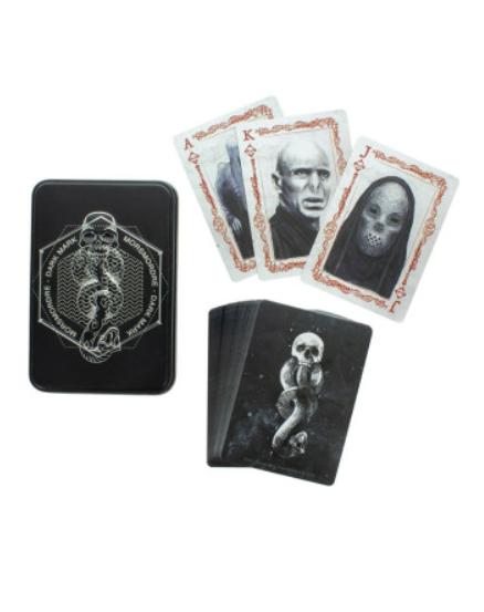 PP14383HP - HARRY POTTER - DARK ARTS PLAYING CARDS IN A TIN - Immagine 2