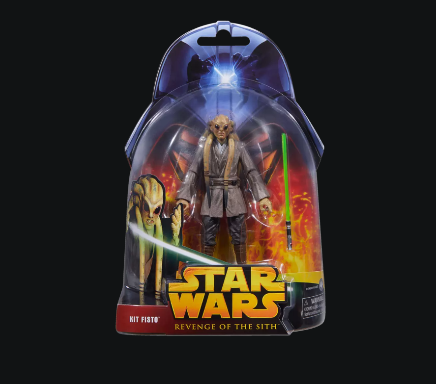 STAR WARS - REVENGE OF THE SITH - BLACK SERIES - KIT FISTO - ACTION FIGURE 15CM - Immagine 2