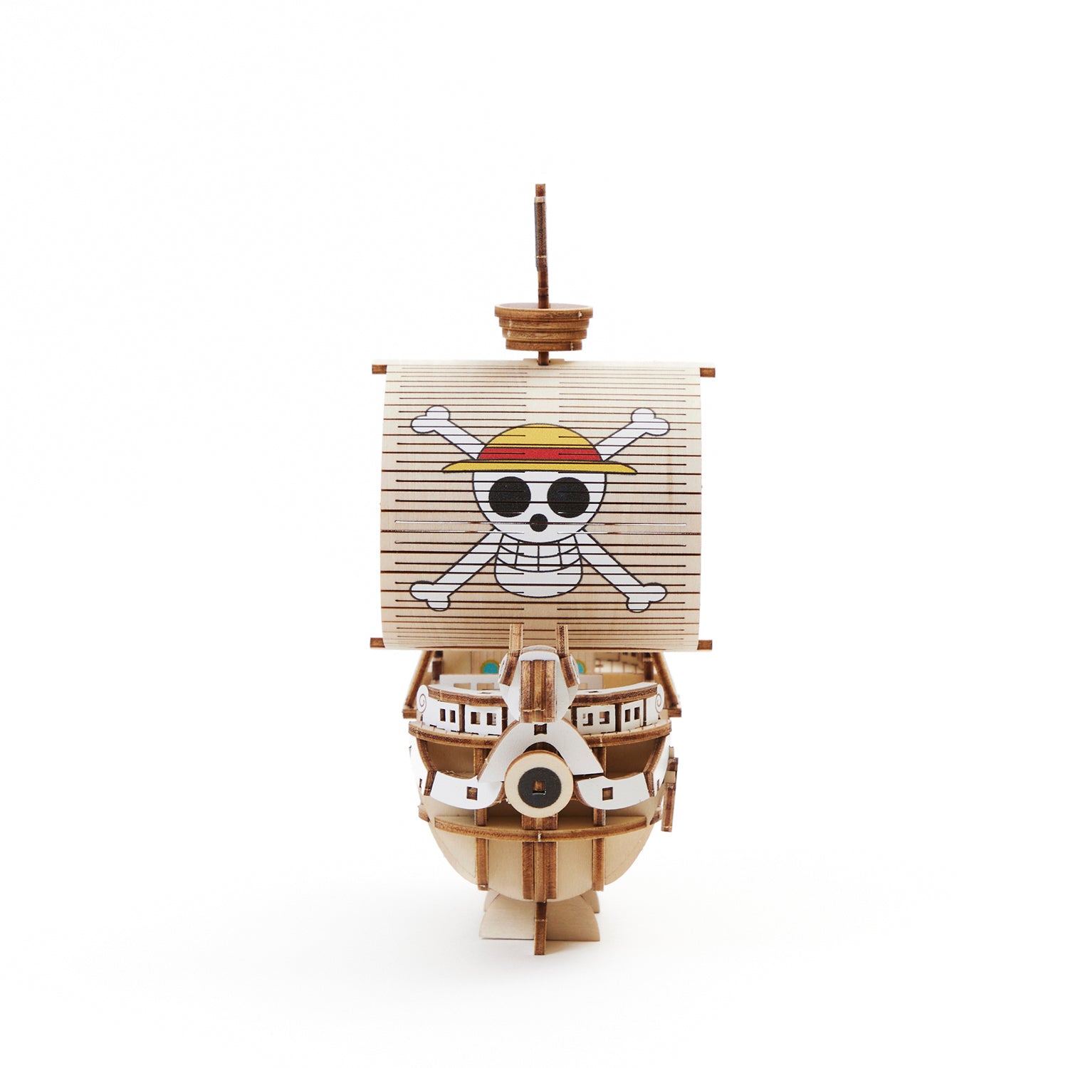 WB66002 - DIY PUZZLE BOAT - ONE PIECE - WA-GU-MI GOING MERRY - Immagine 4