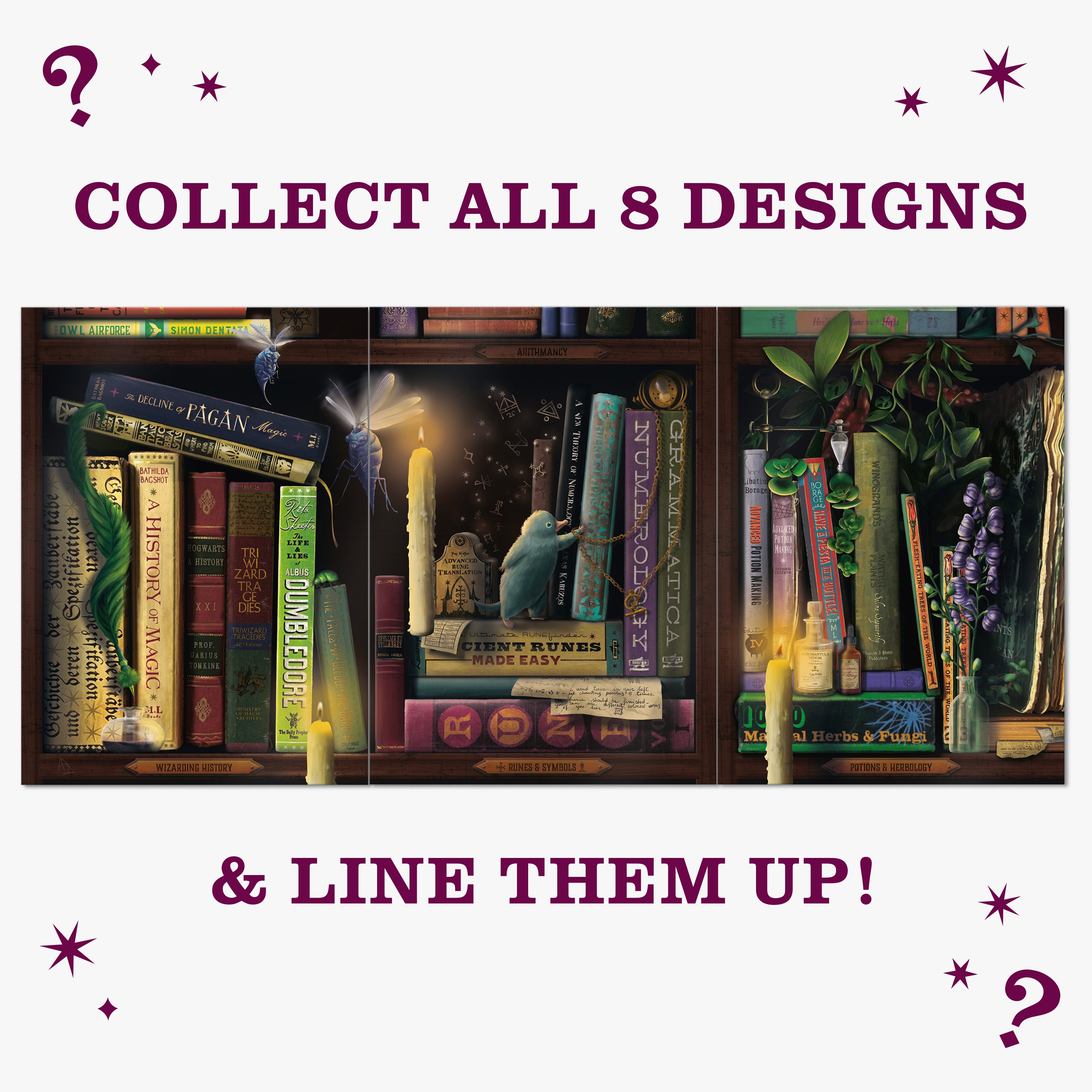 WWMPC03 - SERIES 03: WIZARDING LIBRARY POSTCARD - Immagine 2