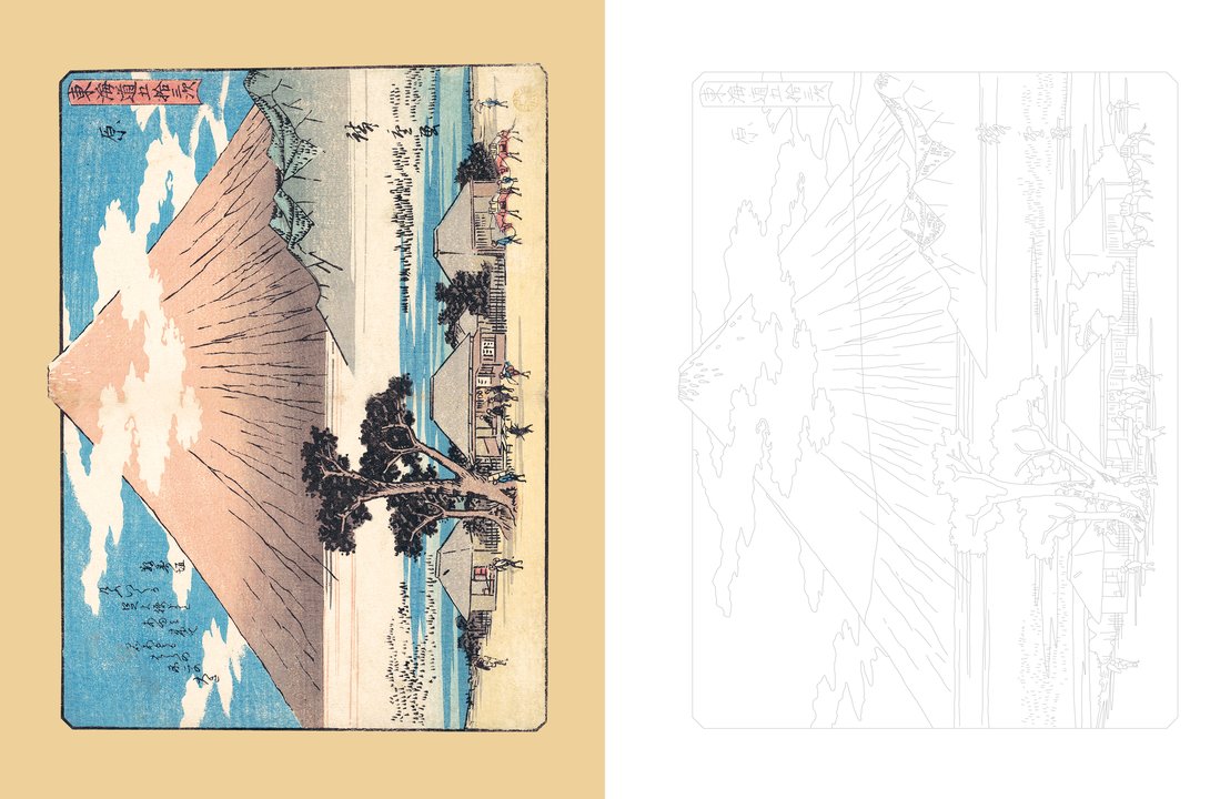 CAPOLAVORI DEL GIAPPONE DA COLORARE - Immagine 4