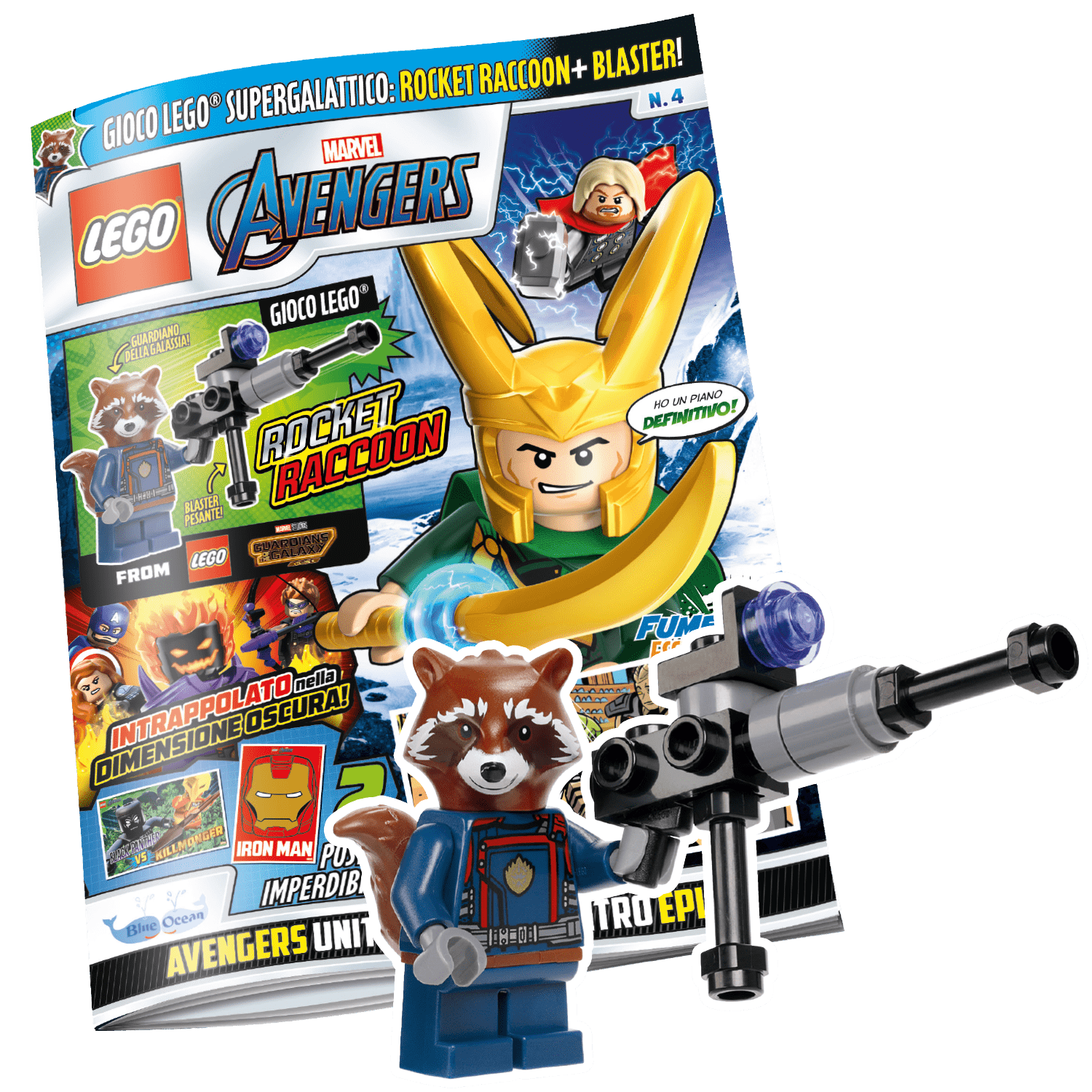 LEGO AVENGERS N.4 - ROCKET RACCOON